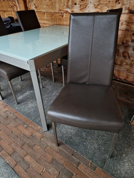 Image 1 of Mesa de comedor (Calligaris) con 4 sillas