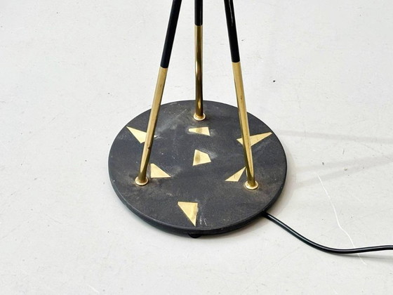 Image 1 of Lampadaire de style mid-century, signé Lumenform, années 1960