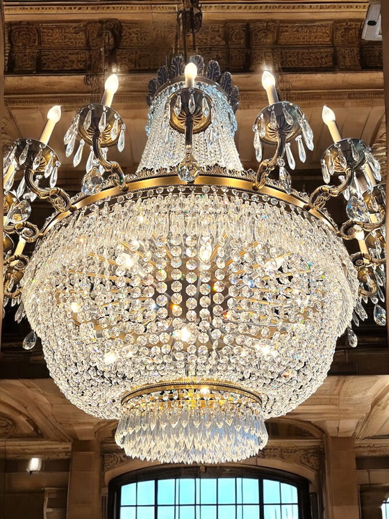 Image 1 of Mega Design Crystal Chandelier