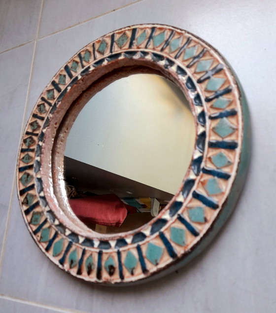 Image 1 of Roland Zobel ceramic mirror