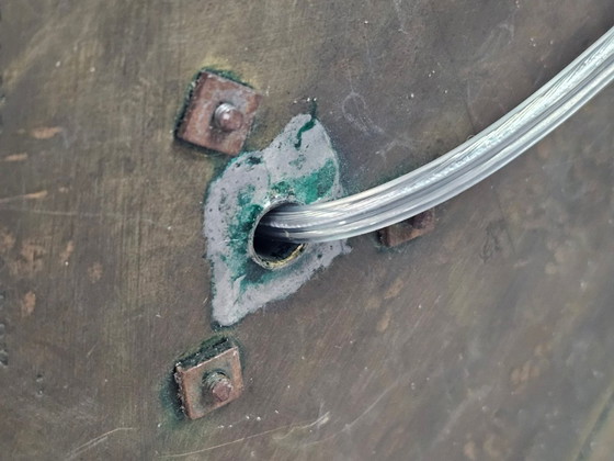 Image 1 of Art déco - style Bauhaus - cuivre - bronze - pieds torsadés - années 1930