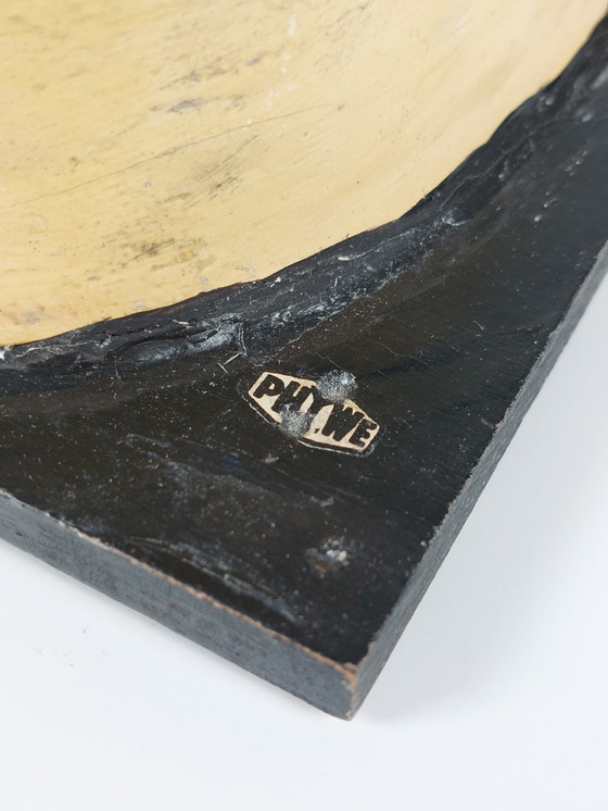 Image 1 of Vecchio modello anatomico didattico, gesso Phywe, torso anni '40