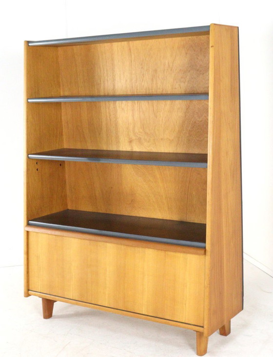 Image 1 of Mobile libreria vintage in stile rovere Pastoe
