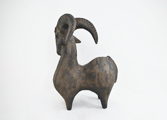 Image 1 of Chèvre en céramique de Dominique Pouchain