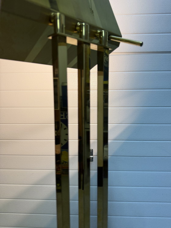 Image 1 of Lampada da terra Lustrerie Deknudt Hollywood Regency color oro