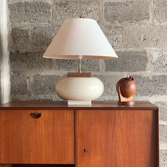 Image 1 of Vintage Kostka table lamp in ceramic large model