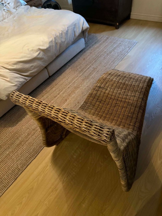 Chaise Longue Karlskrona Vintage en Osier par Carl Öjerstam pour Ikea – Chaises longues, Rattan, Wicker (photo 4 of 7)