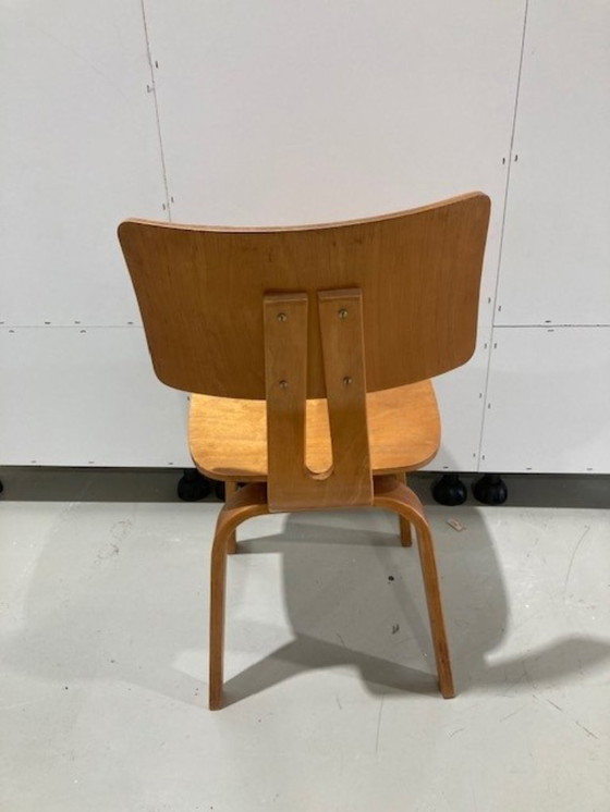 Image 1 of Bureau EB02 en bouleau avec chaise assortie