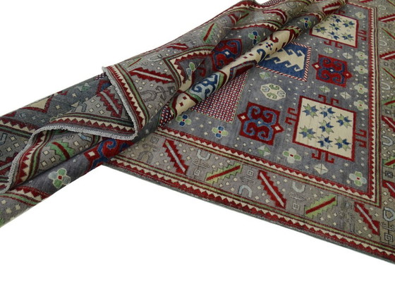 Image 1 of Kazak - 300 x 205 cm - Handgeknoopt vloerkleed