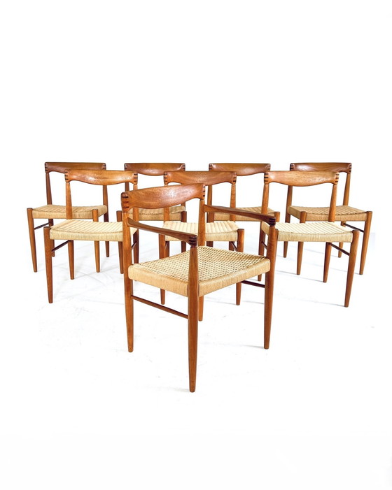 Image 1 of 8x Silla de comedor Henry Walter Klein, Bramin '60