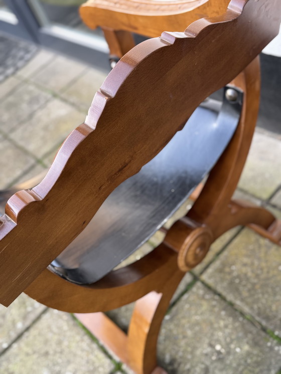 Image 1 of Sedia vintage in stile rinascimentale Savonarola