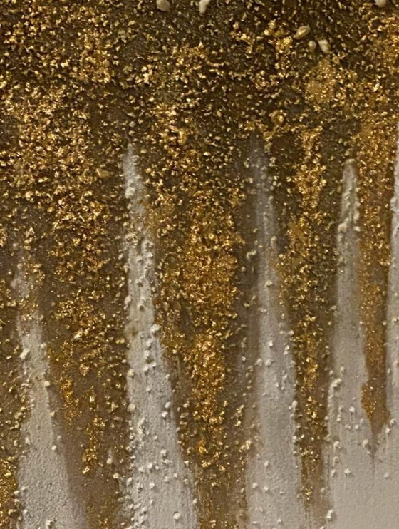 Image 1 of Tableau abstrait Kare Design Champs 200x100cm