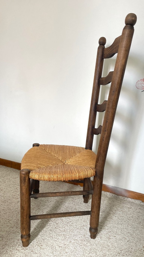 Image 1 of stoel in de stijl van Charles Dudouyt