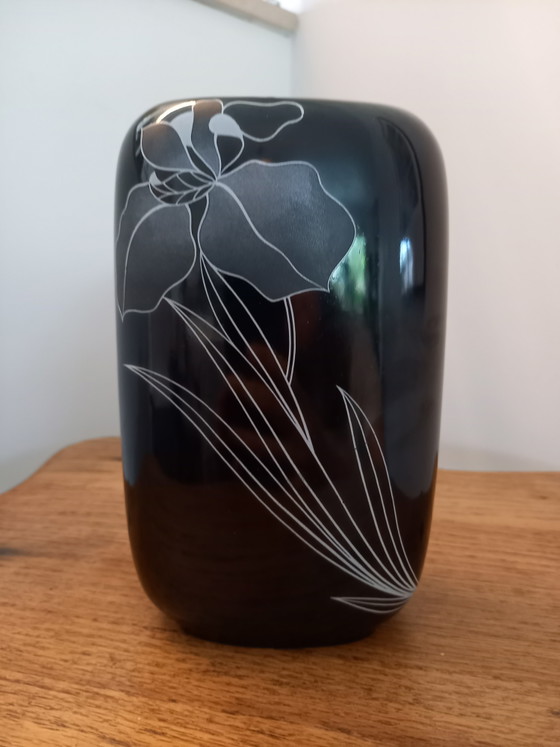 Image 1 of Beautiful Art Deco tray + vase