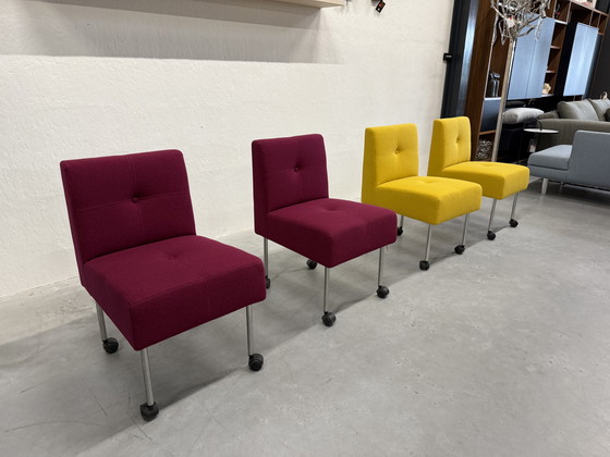 Image 1 of 4 Gelderland 7714 Button Fabric Design Chair