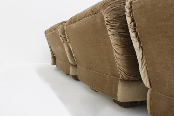 Image 1 of Vintage Italian modular sofa Rossi di Albizzate 1970s