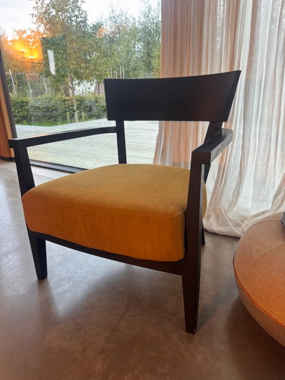 4 Flexform Sessel – Holz, Stoff (photo 6 of 10)