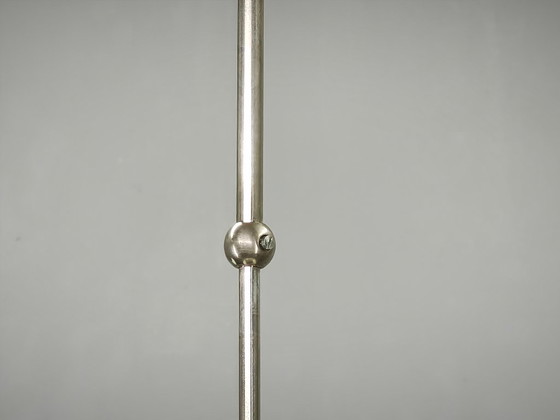 Paar Space Age Opalglas-Pendelleuchten, Tschechoslowakei, 1970er Jahre – Deckenleuchten, Metal (photo 7 of 14)
