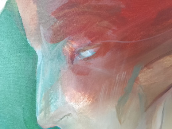 Acrylic painting #hermes 150x100cm – joart, Paintings & Drawings, Canvas (photo 10 of 15)