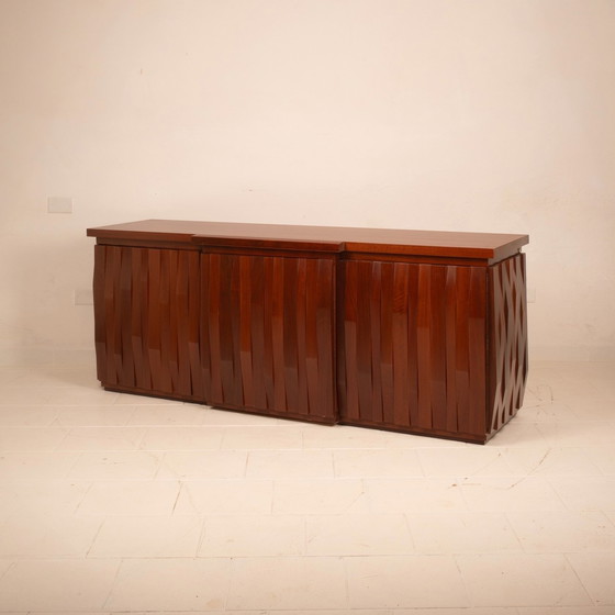 Image 1 of Credenza "Barium - Scultura99" Di Luciano Frigerio Per Frigerio Di Desio