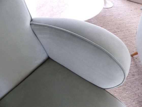 Image 1 of Paire de fauteuil en velours design BRANCO Sobre BRANCO style Mid-century / Années 50