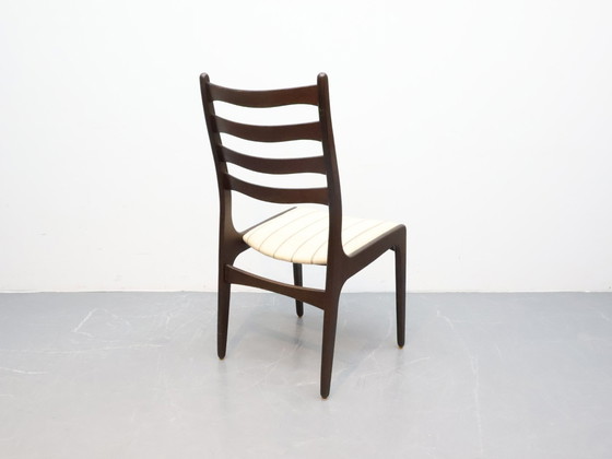 Image 1 of Deense vintage eetkamerstoelen eikenhout natureltint 