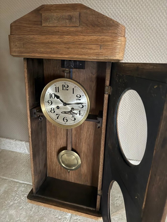 Image 1 of Frisian oak clock