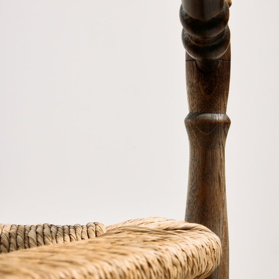 MK11200 Dreibeiniger Eichen Sessel – Wood (photo 13 of 16)