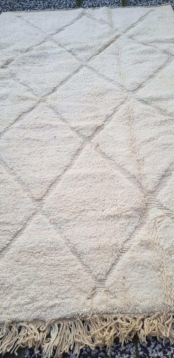 Image 1 of Handgeknoopt Berber tapijt wol 243x147cm