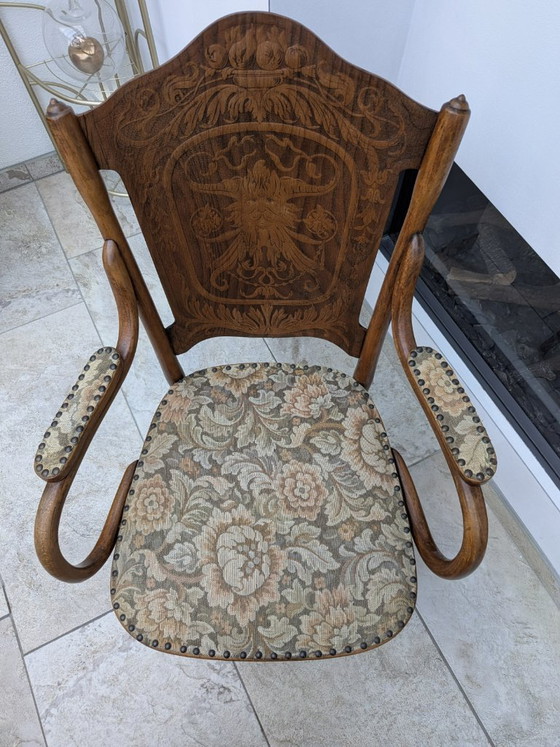 Image 1 of Fauteuil de style Renaissance, 1900, J. & J. Kohn, Vienne