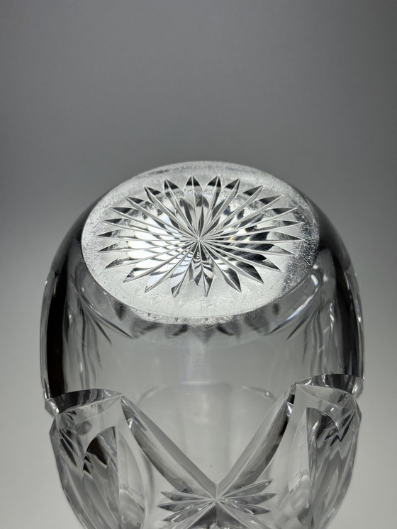 Image 1 of Val Saint Lambert - jaren 1900 - handgeslepen kristallen kan - 1 liter