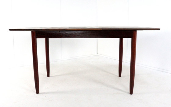 Image 1 of Rosewood extendable dining table 'Hasselt' vintage