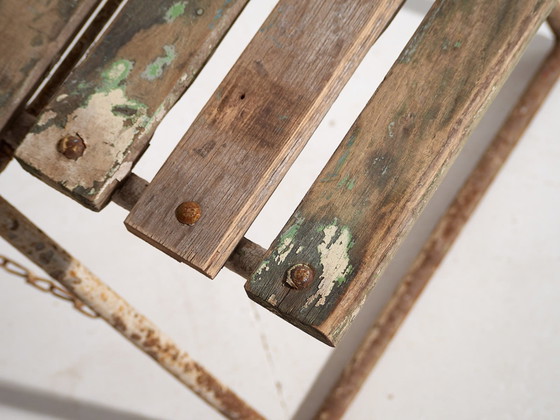 Antike Gartenstühle (ca. 1920). 4er-Set #31 – Wood, Iron (photo 16 of 40)