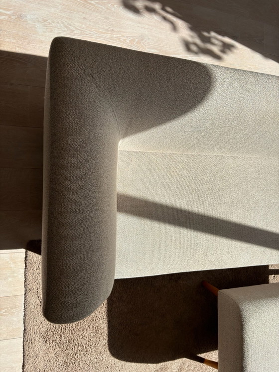 Sav & Økse Metta 2.5-seater sofa with ottoman – 2 seaters, Textile, Wood (photo 9 of 10)