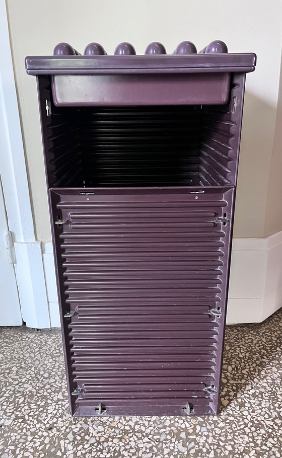 Image 1 of Corbeille à papier avec cendrier de Ettore Sottsass, Italie, 1970s