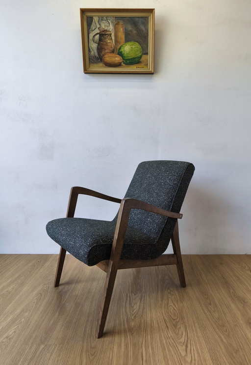 Designer-Sessel Typ 300-138 Polen 70er Jahre.