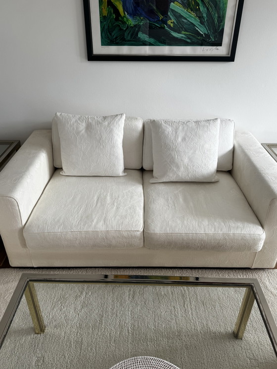 Image 1 of Interprofil Sofa Set, 2x Sofa + Ottoman, cream white, high quality