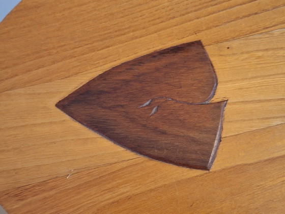 Table basse / Table d'appoint avec tiroirs style Art Déco – Savoir-faire dans le style de Schuitema (photo 3 of 17)
