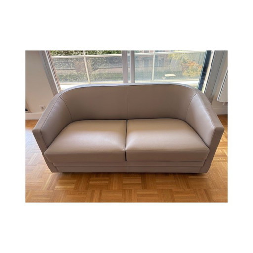 Convertible leather sofa - NEOLOGY - Mercury model