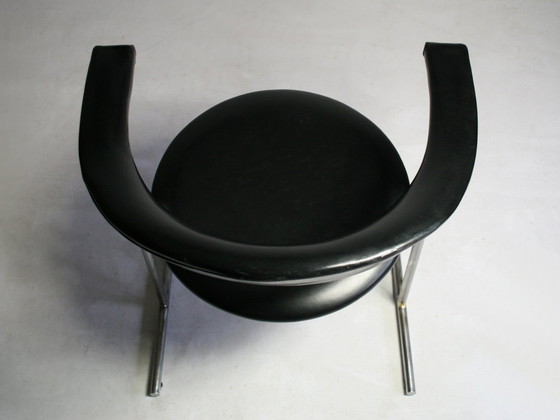 Image 1 of Bullhorn Chair RAR Hans Kaufeld 60th Kontor Chair Leather armchair