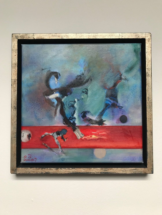 Image 1 of LUCIA BEZEMER / PEINTURE EN 5 PARTIES / « Les liens du sang »