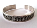 Bracciale in argento - Bracciale con morsetto in argento - 925