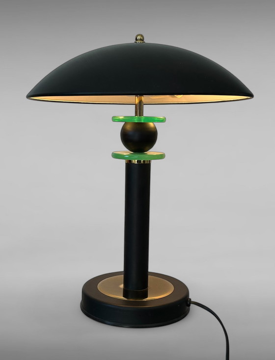Image 1 of Lampada da tavolo elettrica Shell degli anni '70, modello Mushroom Mid Century MFG