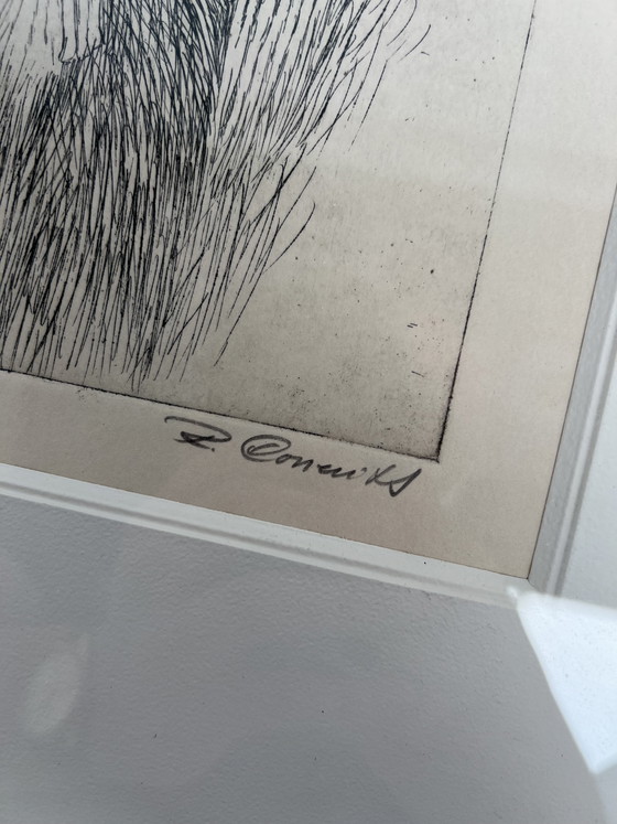 Image 1 of Peinture (gravure) de Raf Coorevits 1934