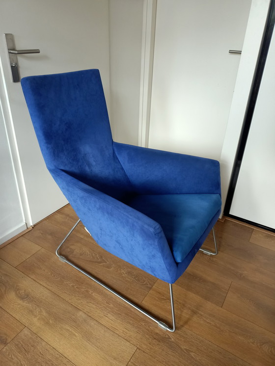 Image 1 of Label Don Fauteuil Blauw