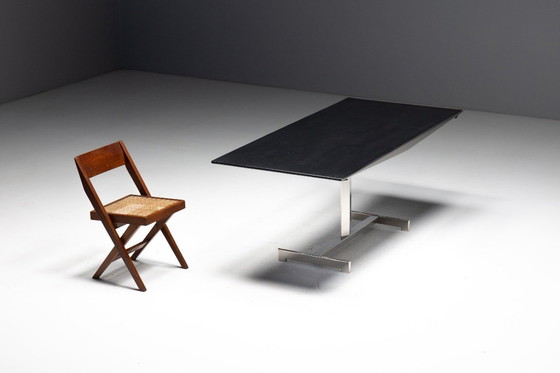 Image 1 of Aeronautique Dining Table by Jean Prouvé, Germany, 1990s