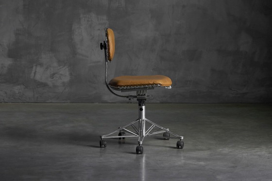 Image 1 of Beaubourg Bürostuhl von Michel Cadestin & Georges Laurent, Frankreich, 1970er Jahre