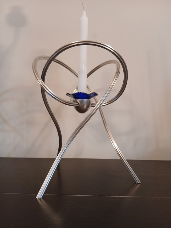 Image 1 of Questo splendido oggetto è il raro candelabro "Bouillon", disegnato dal celebre architetto e designer David Palterer  