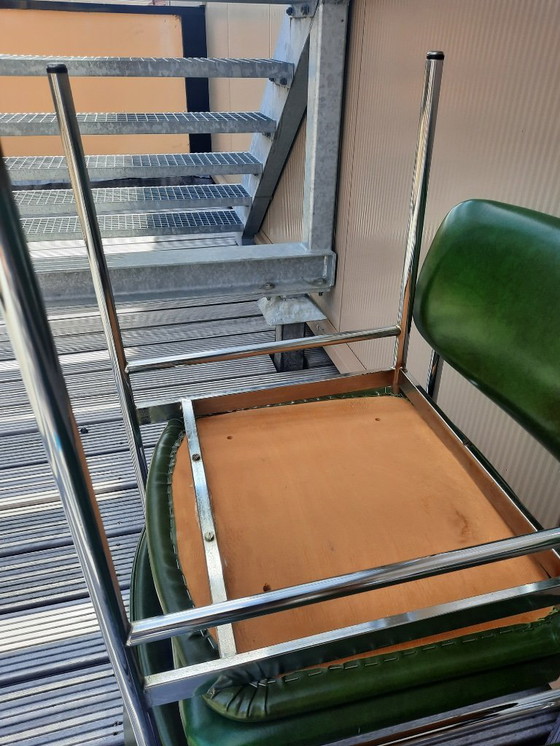 Image 1 of Set 4x sedie da pranzo vintage mcm