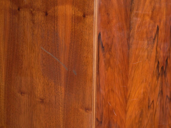 Armadio in palissandro di metà secolo – Cecoslovacchia, attribuito a Pravánec, anni '50 – Mid Century Modern (photo 16 of 40)